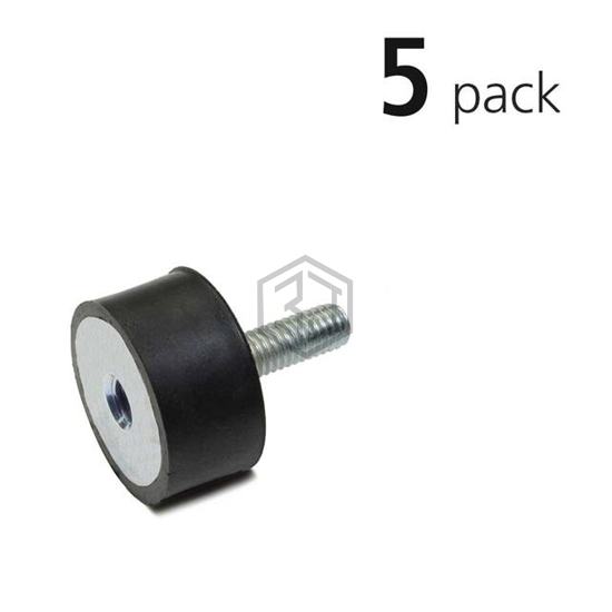 VMTSC40-30-M8-70-Z/5PK - JW Winco/Otto Ganter - Bumpers, Feet, Pads, Grips