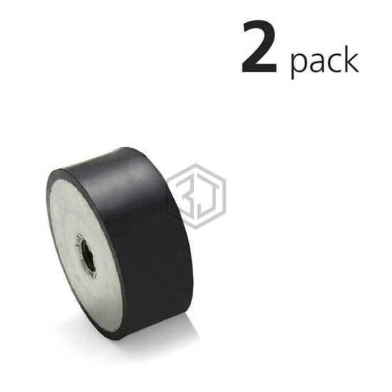 VMDTC60-30-M10-40-Z/2PK - JW Winco/Otto Ganter - Bumpers, Feet, Pads, Grips