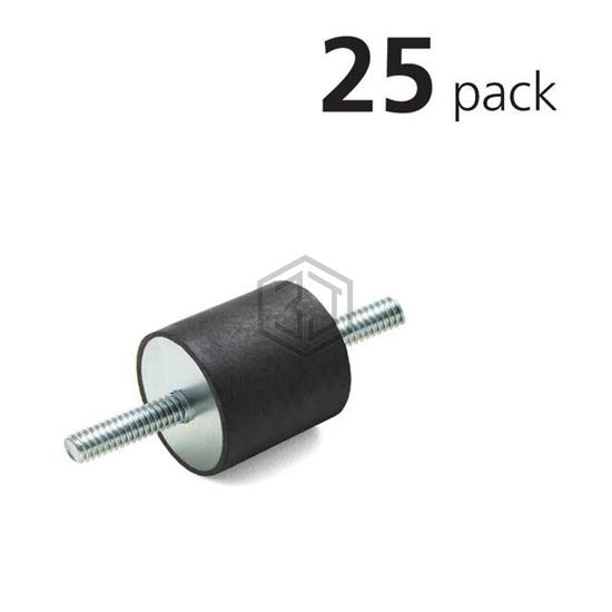 VMDSC10-15-M4-55-Z/25PK - JW Winco/Otto Ganter - Bumpers, Feet, Pads, Grips