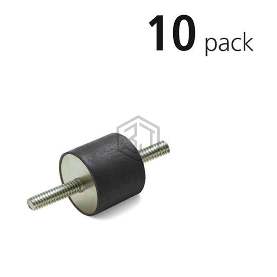 VMDSC10-10-M4-55-S/10PK - JW Winco/Otto Ganter - Bumpers, Feet, Pads, Grips