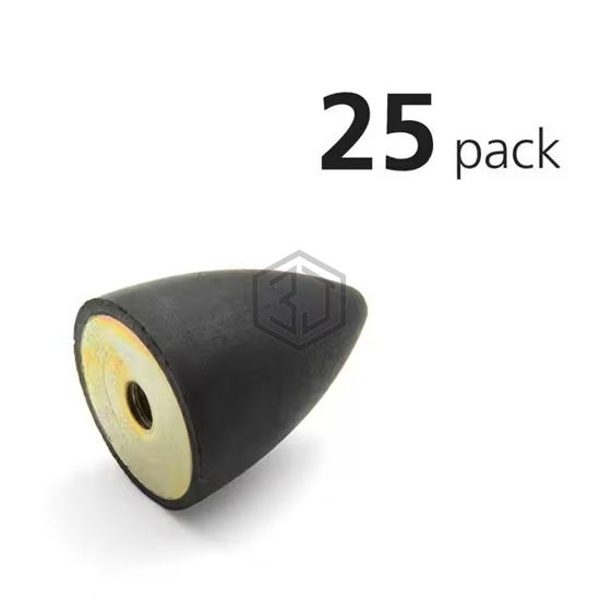 VMTT10-10-M5-40-Z/25PK - JW Winco/Otto Ganter - Bumpers, Feet, Pads, Grips