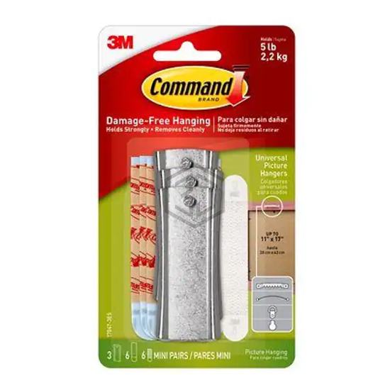 17047-3ES - 3M - Clips, Hangers, Hooks