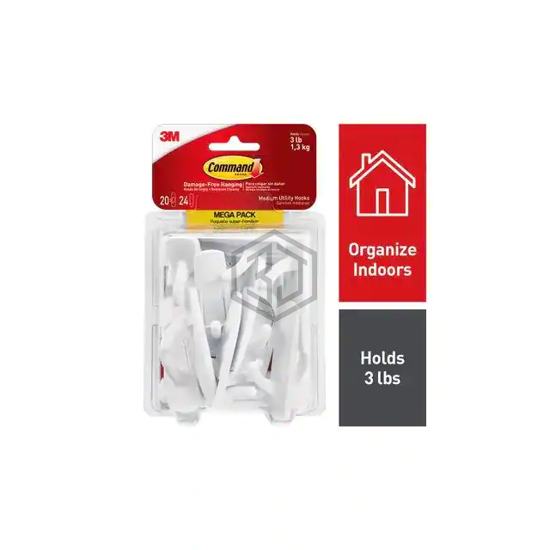 17001-MPES - 3M - Clips, Hangers, Hooks
