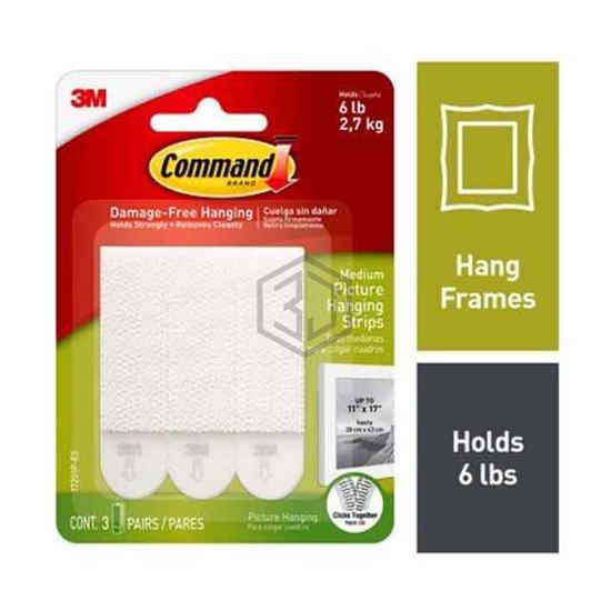 17201P-ES - 3M - Clips, Hangers, Hooks