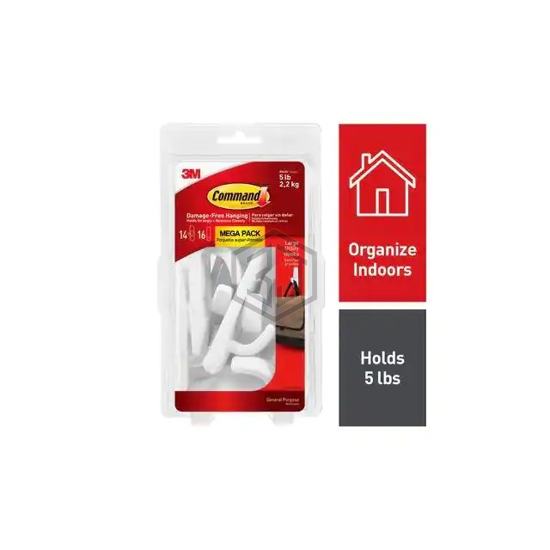 17003-MPES - 3M - Clips, Hangers, Hooks