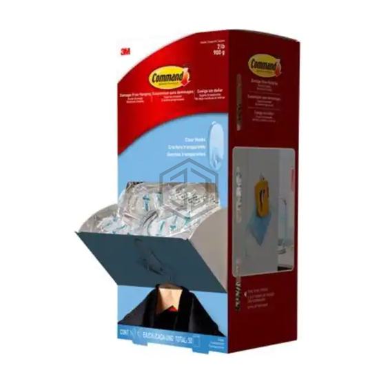 17091CLRCABPK - 3M - Clips, Hangers, Hooks
