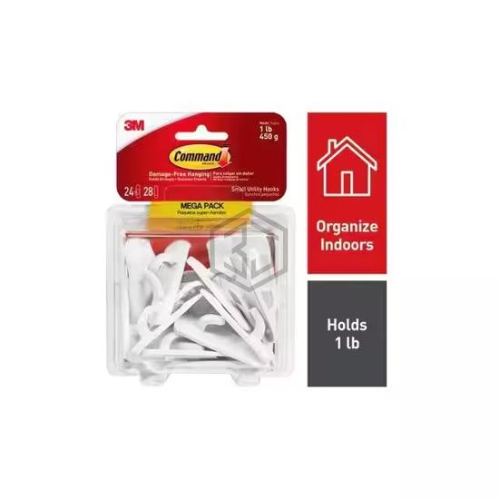 17002-MPES - 3M - Clips, Hangers, Hooks