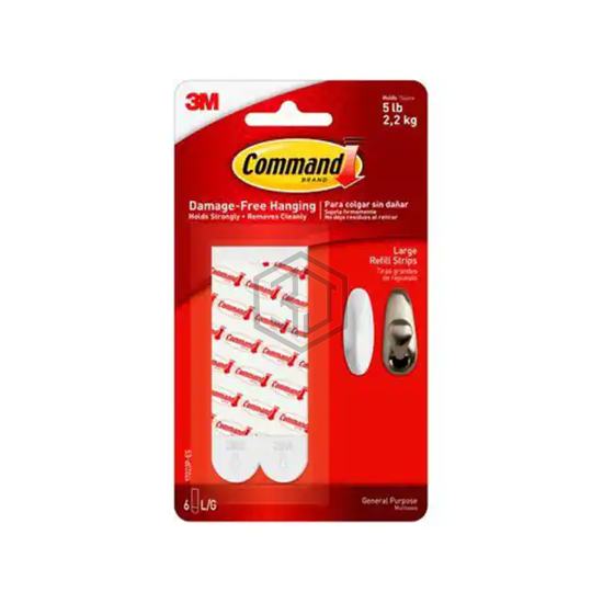 17023P-ES - 3M - Clips, Hangers, Hooks