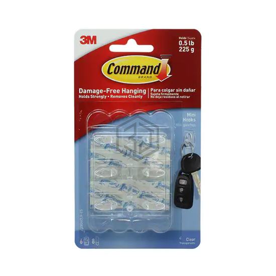 17006CLR-ES - 3M - Clips, Hangers, Hooks