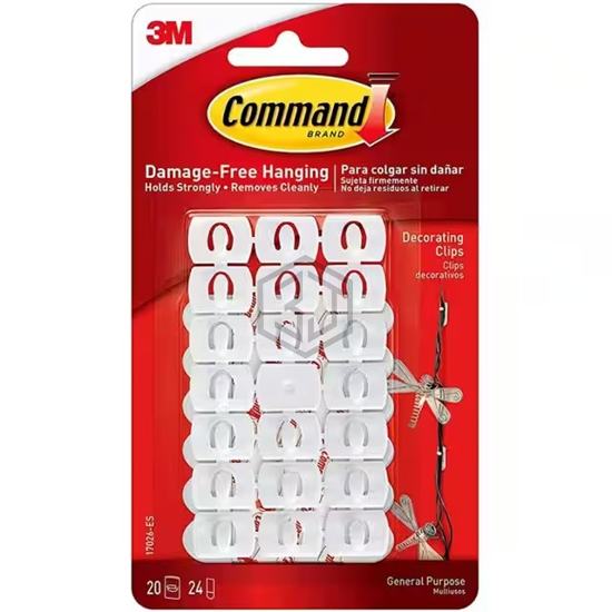 17026-40ES - 3M - Clips, Hangers, Hooks
