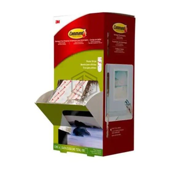17024CABPK - 3M - Clips, Hangers, Hooks