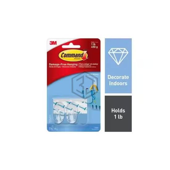17092CLR-ES - 3M - Clips, Hangers, Hooks