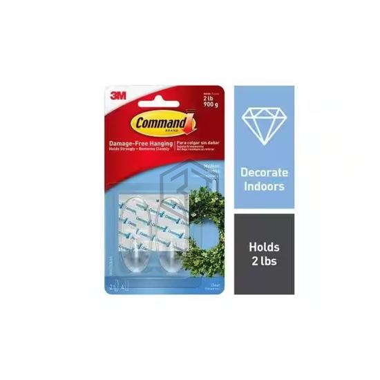 17091CLR-AWES - 3M - Clips, Hangers, Hooks