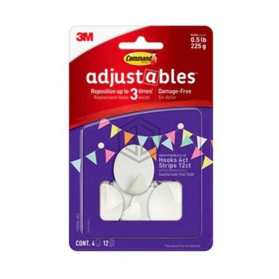 17850Q-4ES - 3M - Clips, Hangers, Hooks