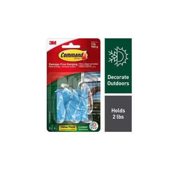 17091CLRAWVPES - 3M - Clips, Hangers, Hooks