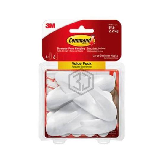 17083-4ES - 3M - Clips, Hangers, Hooks