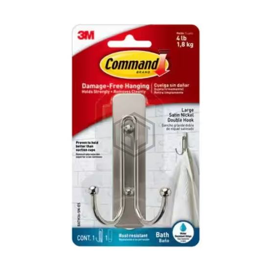 BATH36-SN-ES - 3M - Clips, Hangers, Hooks