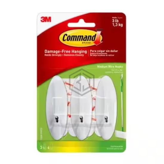 17068-HWESBU - 3M - Clips, Hangers, Hooks