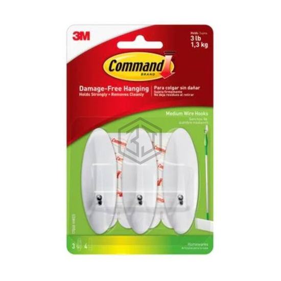 17068-HWES - 3M - Clips, Hangers, Hooks
