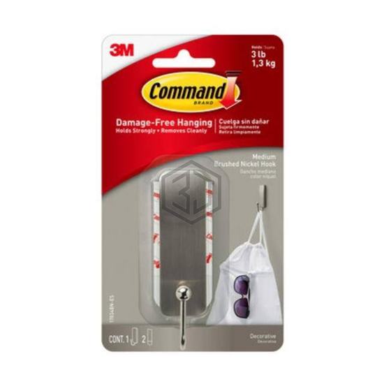 17034BN-ES - 3M - Clips, Hangers, Hooks