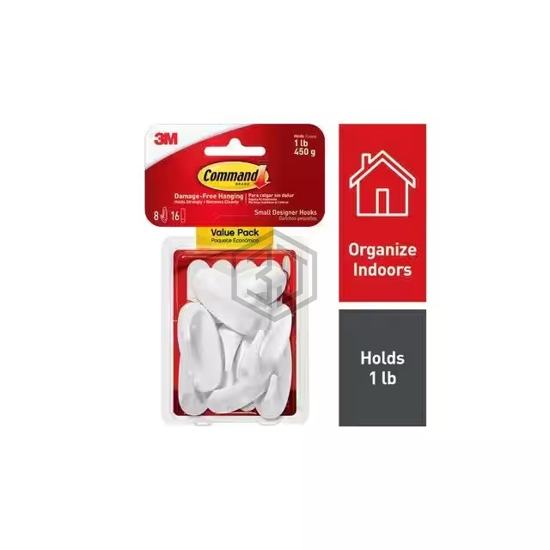 17089S-8ES - 3M - Clips, Hangers, Hooks