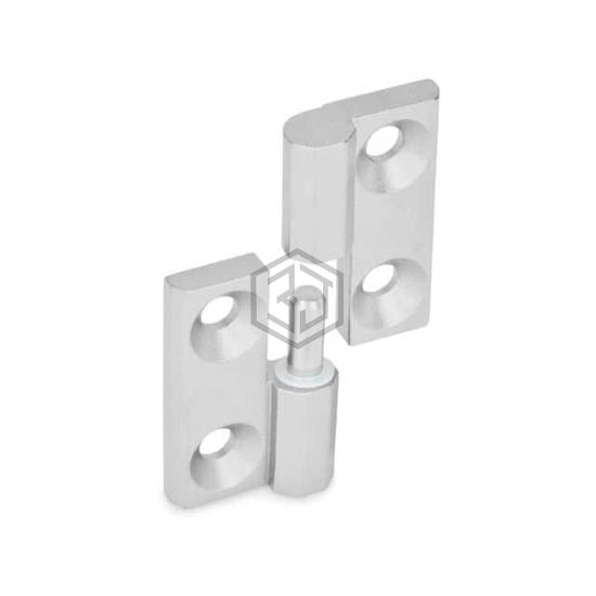 337-NI-50-50-A-2-GS - J.W. Winco - Hinges