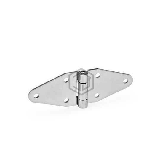 1364-NI-140-50-B-BL - J.W. Winco - Hinges