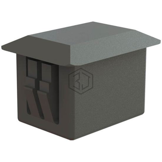 BPE-LC-D-01BK - Essentra Components - Hole Plugs - Tapered Caps