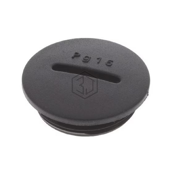 HPP16 BK080 - Alpha Wire - Hole Plugs - Tapered Caps