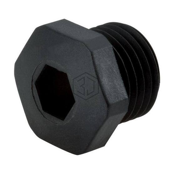 HM-16-BK - Sealcon - Hole Plugs - Tapered Caps