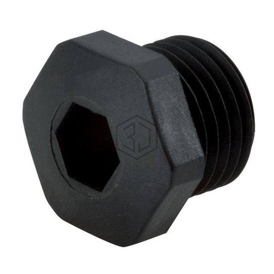 HM-32-BK - Sealcon - Hole Plugs - Tapered Caps