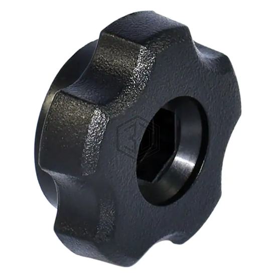 KNH2-HEXF4----- - Essentra Components - Knobs