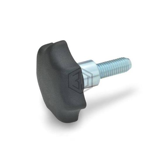 6336.4-TE-40-M8-40 - J.W. Winco - Knobs