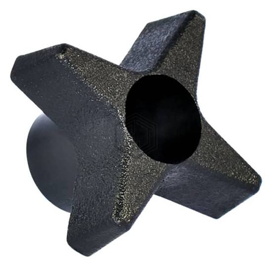 KNH4-HEX4P4---- - Essentra Components - Knobs