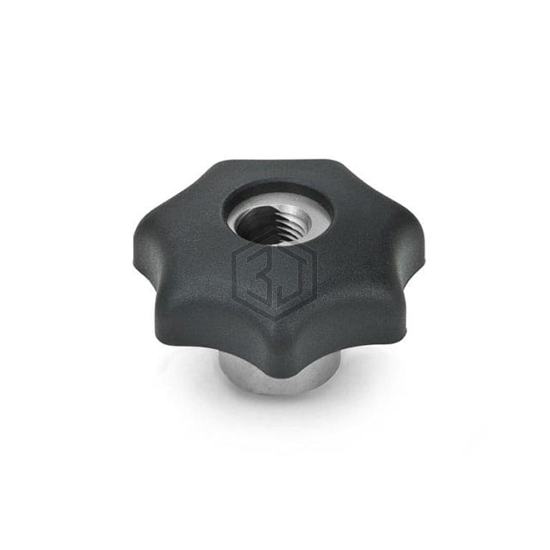 6336.3-63-M12-NI - J.W. Winco - Knobs