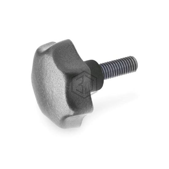 6336.4-SG-40-M8-20 - J.W. Winco - Knobs