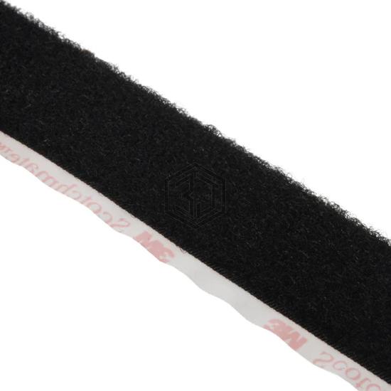 SJ-3527N (BLACK) 1" - 3M - Reclosable Fasteners