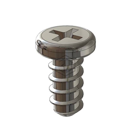 M12-25-P-SS-P - US Micro Screw - Screws, Bolts