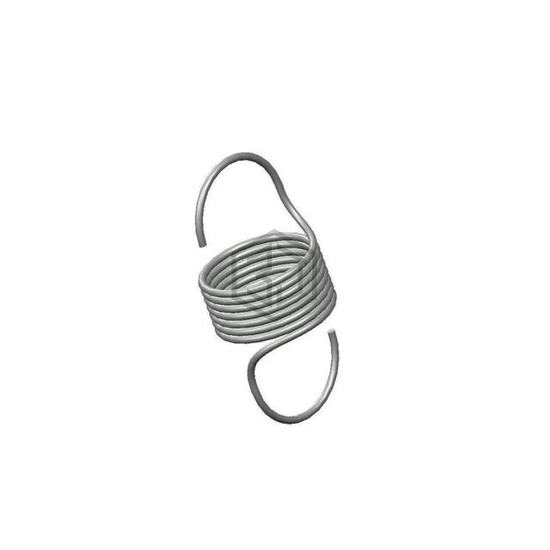 588CS - Century Spring Corp - Springs - Extension, Drawbar