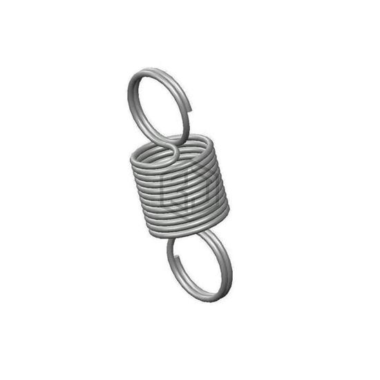 586CS - Century Spring Corp - Springs - Extension, Drawbar