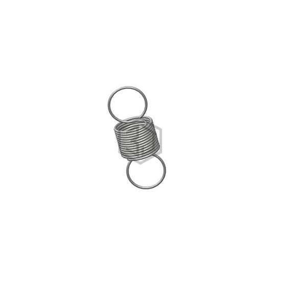 5232CS - Century Spring Corp - Springs - Extension, Drawbar