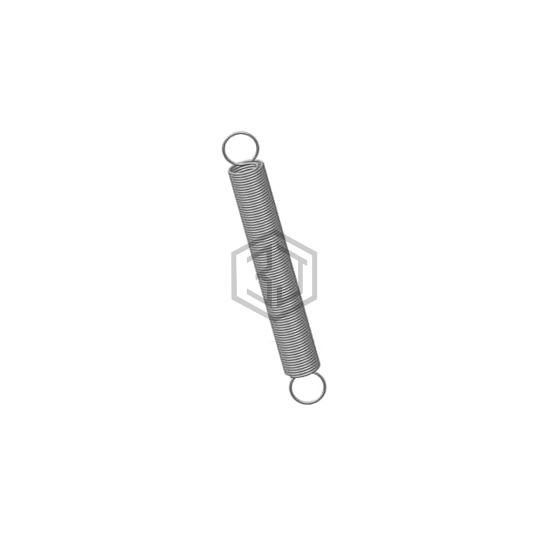 216CS - Century Spring Corp - Springs - Extension, Drawbar