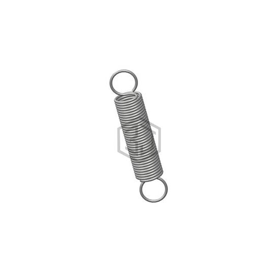 214CS - Century Spring Corp - Springs - Extension, Drawbar