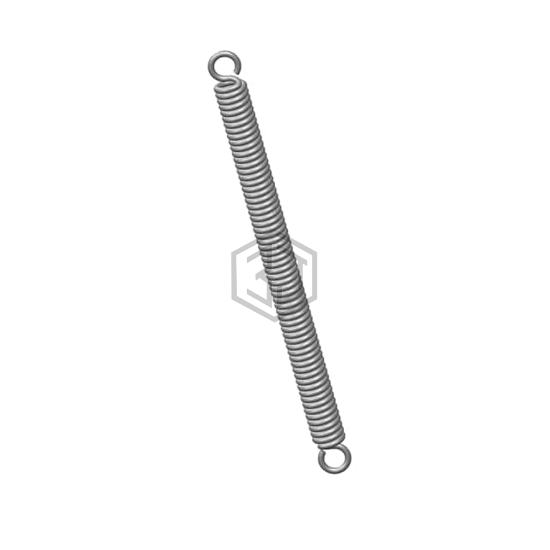 234CS - Century Spring Corp - Springs - Extension, Drawbar