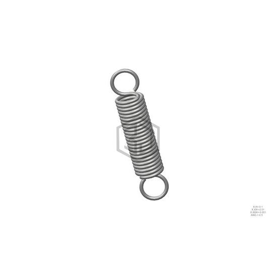 371CS - Century Spring Corp - Springs - Extension, Drawbar