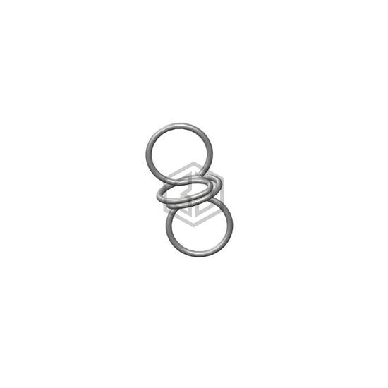 80671CS - Century Spring Corp - Springs - Extension, Drawbar
