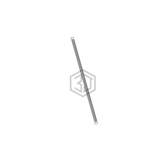 6107CS - Century Spring Corp - Springs - Extension, Drawbar