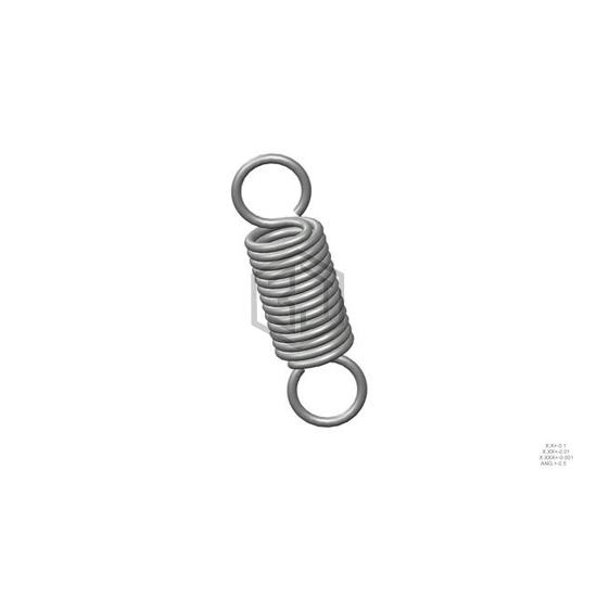 81017CS - Century Spring Corp - Springs - Extension, Drawbar