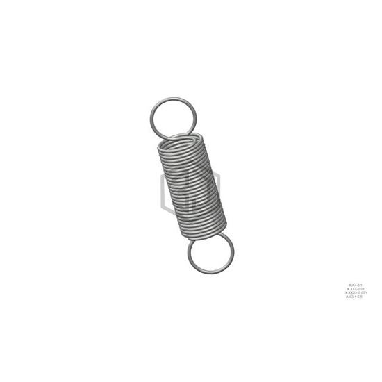 81056CS - Century Spring Corp - Springs - Extension, Drawbar