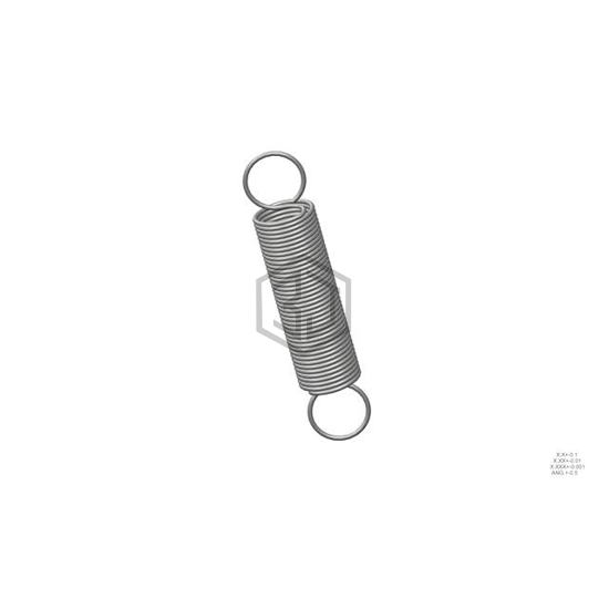 81058CS - Century Spring Corp - Springs - Extension, Drawbar